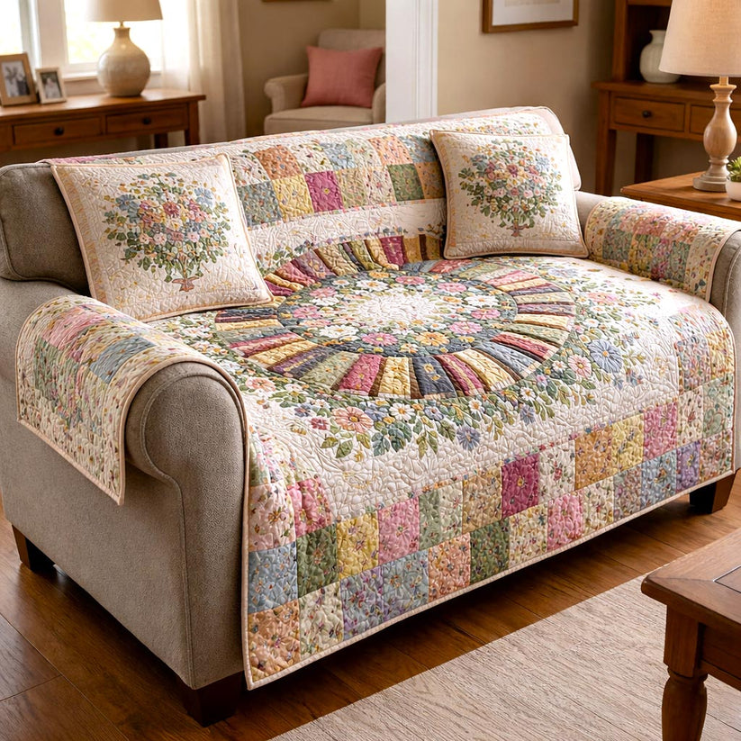 Wildflower Books Gequilt Sofa LD86