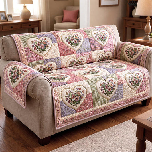 Patchwork Bloom Gequiltede Zitbank LD87