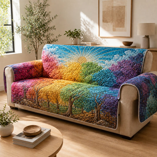 Vibrant Forest Spectrum Gequilt Sofa LD110