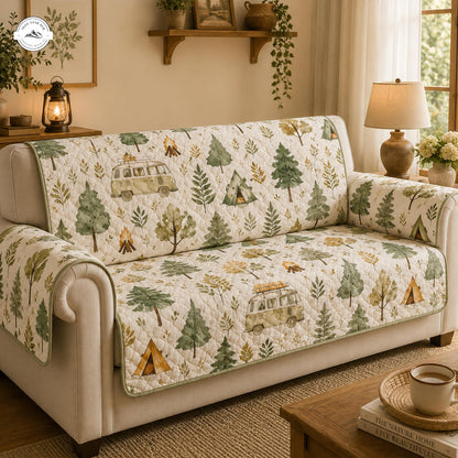Bosavontuur Gequilt Sofa Cover LV83