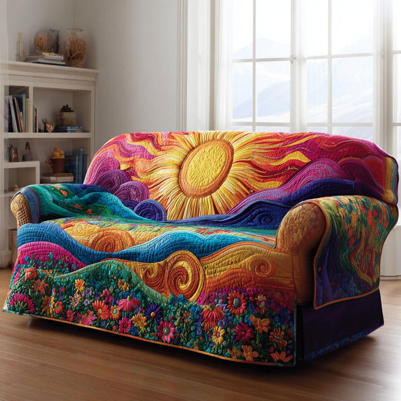 Heldere Ochtenden Gequilt Zitbank QV02