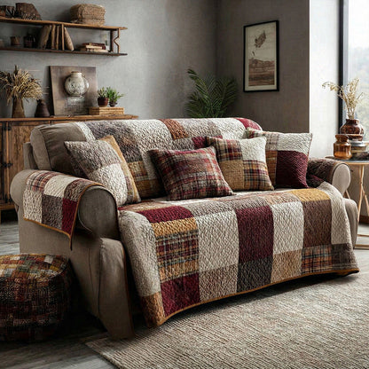 Landelijke Home Gequilt Sofa QV07