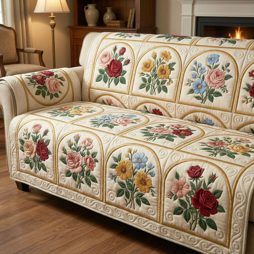 Lente Comfort Gequilt Sofa QV10