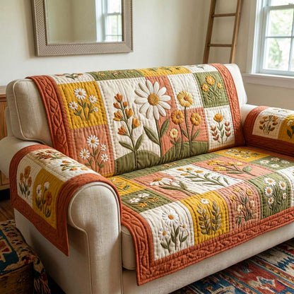 Daisy & Zonnebloem Gequilt Sofa QV24