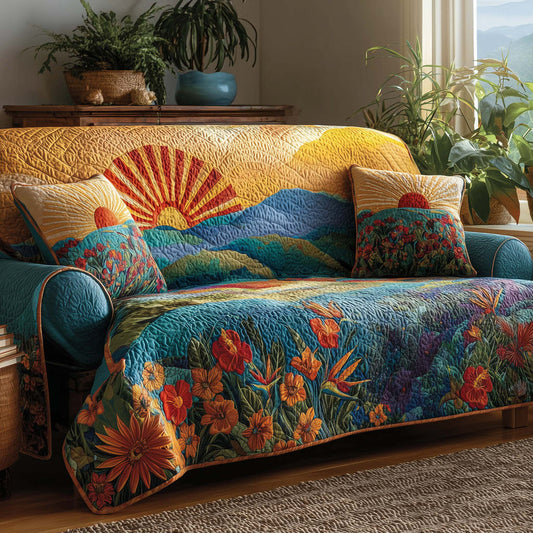 Zonsopgang Berg & Bloem Quilted Zitbank QV35