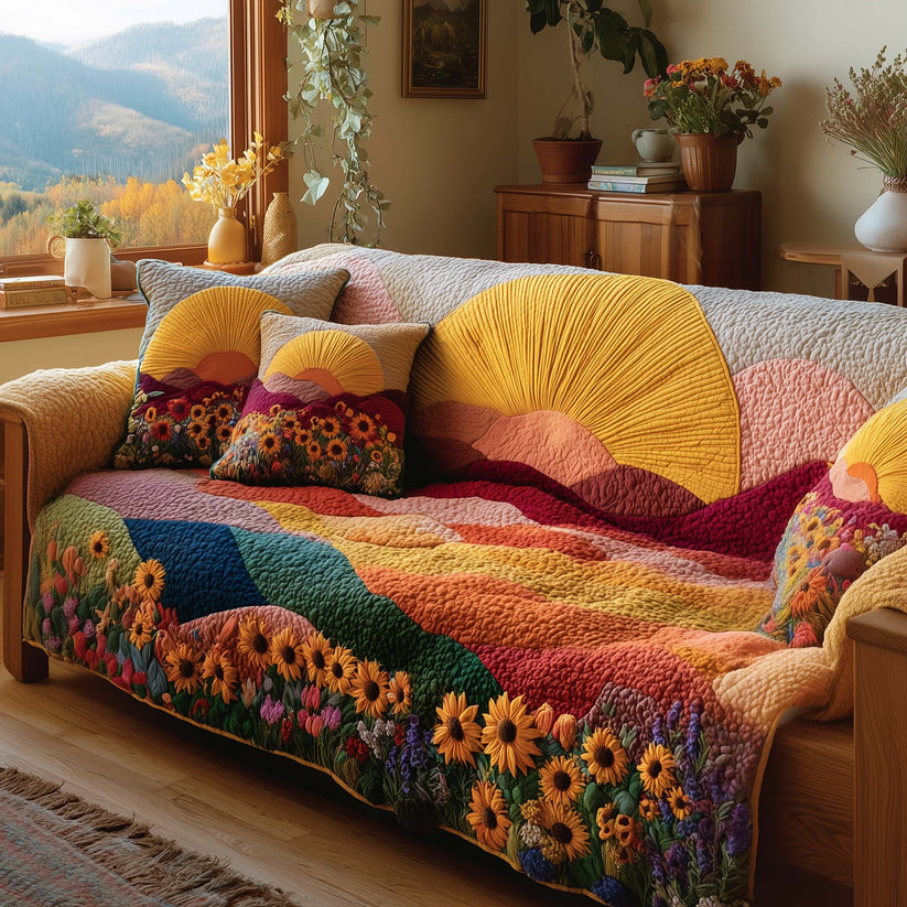 Boho Zon & Berg Gequilt Sofa QV37
