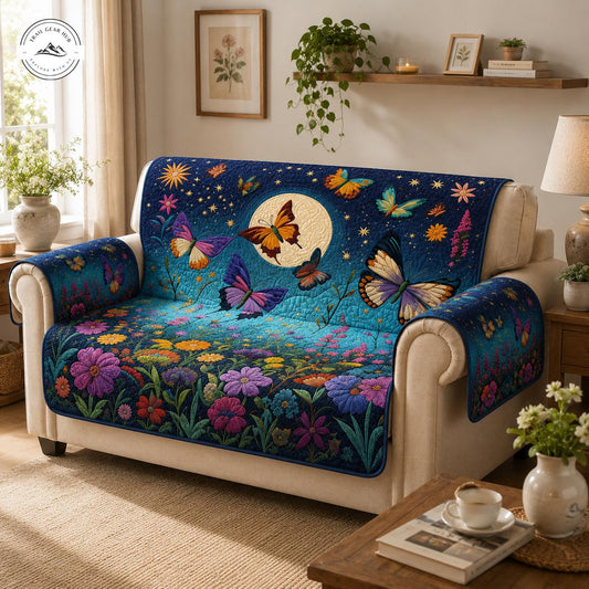 Mystieke Nacht Vlinder Gequilt Sofa TG68