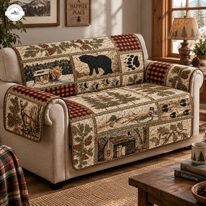 Wildlife & Forest Patchwork Gequilt Sofa TG84