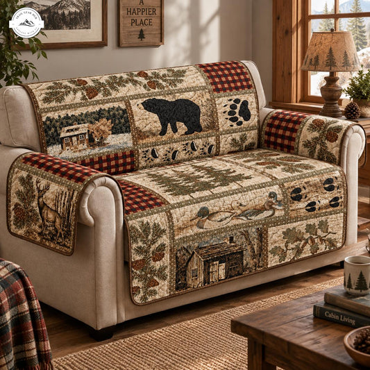 Wildlife & Forest Patchwork Gequilt Sofa TG84