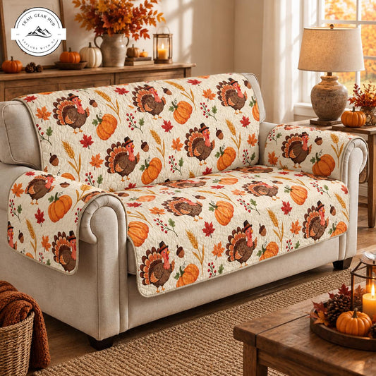 Thanksgiving Turkey Gequilt Sofa TG112