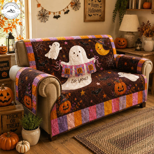 Halloween Geest & Pompoen Gequilt Sofa TN01