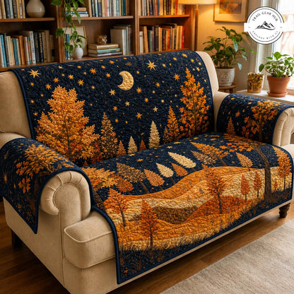 Herfst Bos Gequilt Zitbank TN20