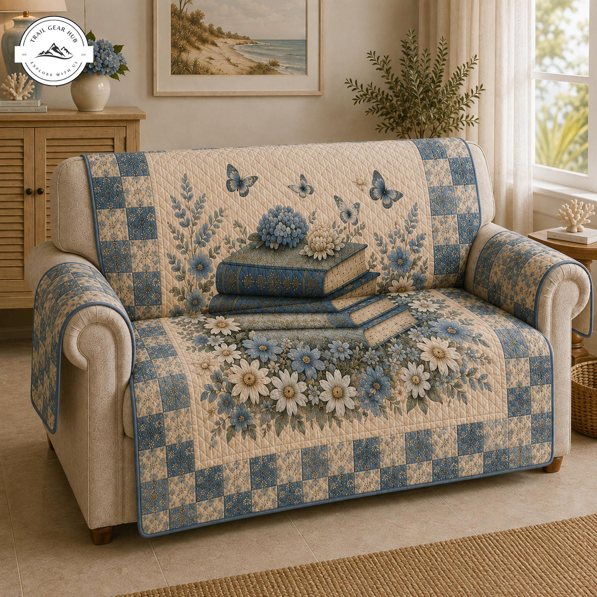 Hortensia & Margriet Gequilt Sofa TP88