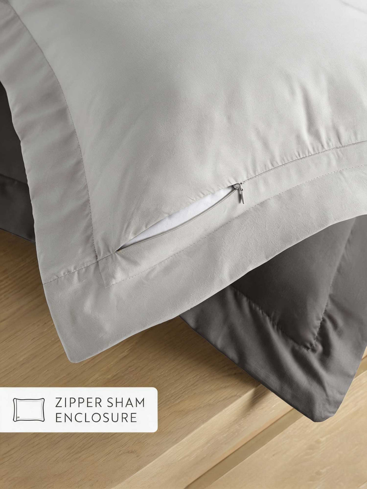 Reversible Down-Alternative Comforter Set