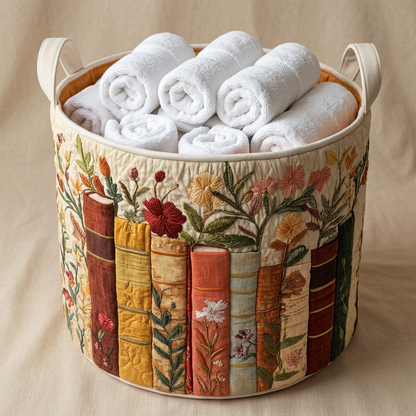 Gewatteerde wasmand Boekentuin