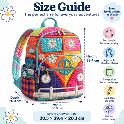 Quilted Boho Rucksack – Joy in Colours