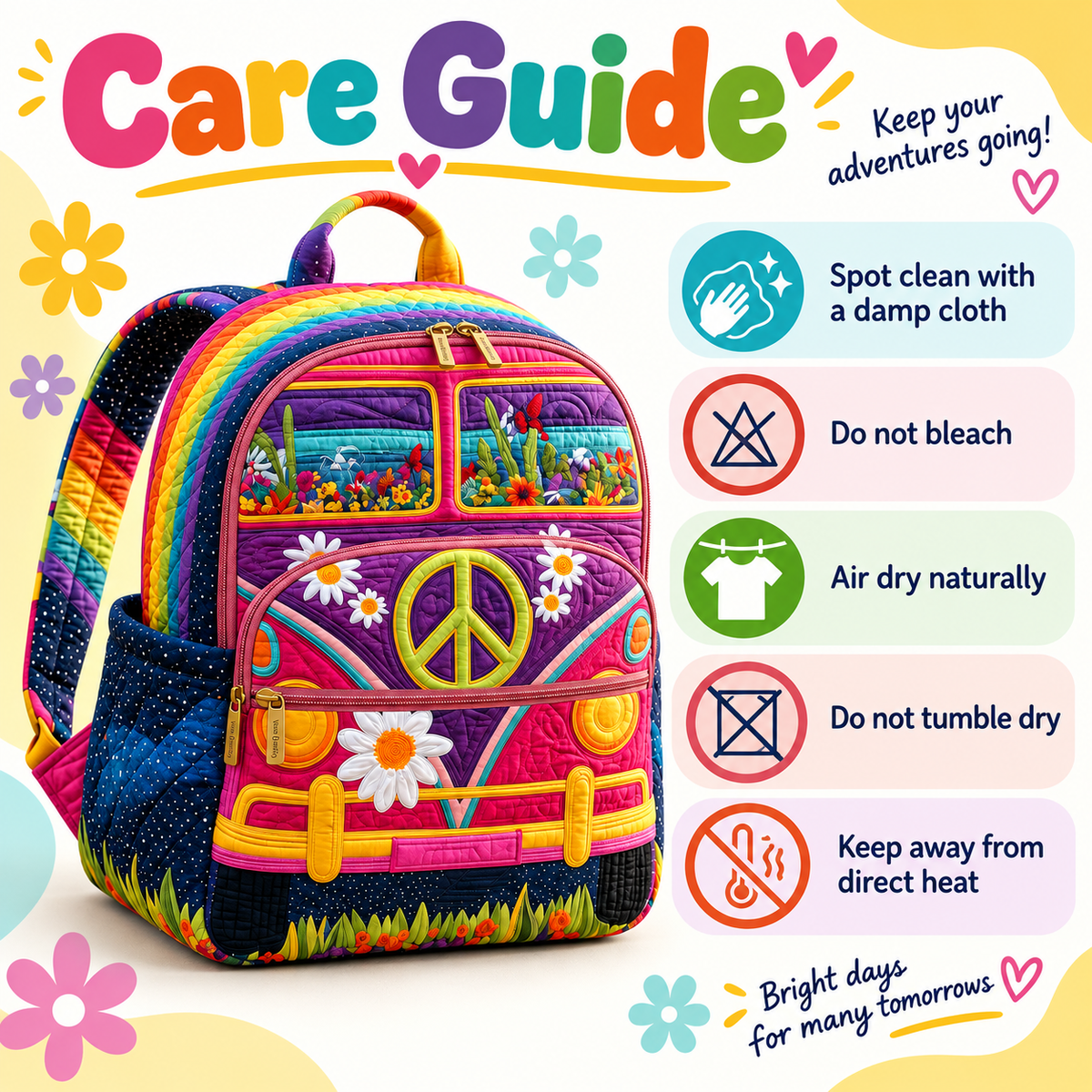 Quilted Boho Rucksack – The Journey to Freedom