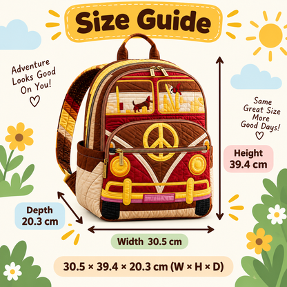 Quilted Boho Rucksack – Travel Ready