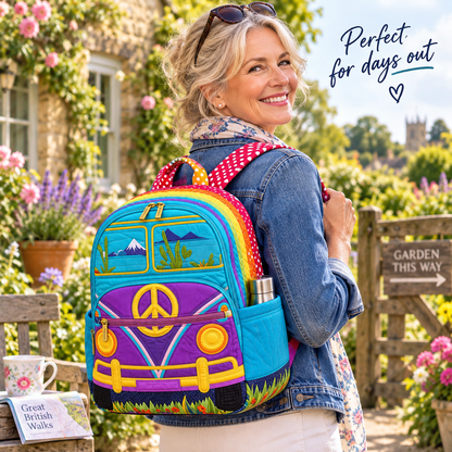 Quilted Boho Rucksack – Desert Breeze