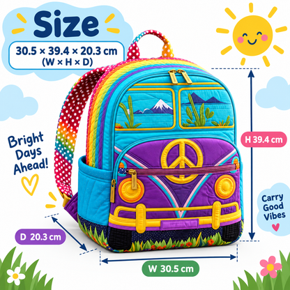 Quilted Boho Rucksack – Desert Breeze