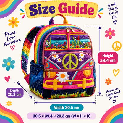 Quilted Boho Rucksack – The Journey to Freedom