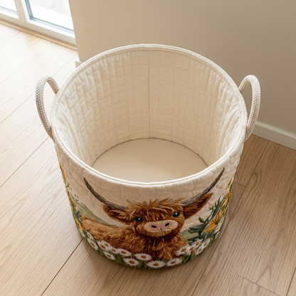 Gewatteerde wasmand Charme van de Highlands