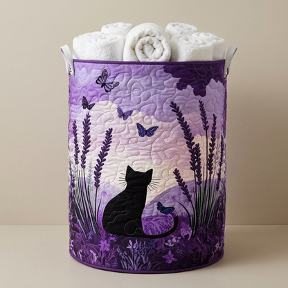 Gewatteerde wasmand Kattenvriendjes