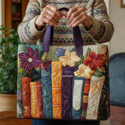 Gewatteerde Boekenliefhebber Tote Bag
