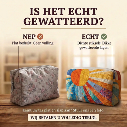 Gewatteerde make-uptas Goed Gevoel