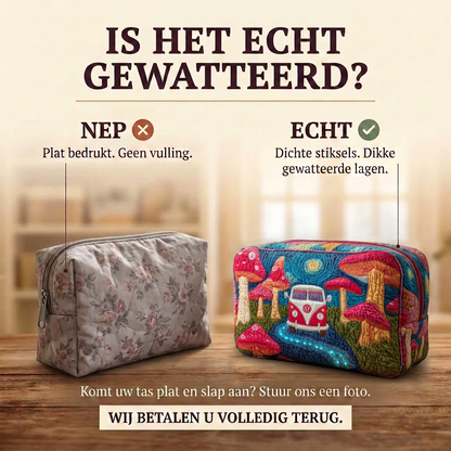 Gewatteerde make-uptas Kosmische Hippiedroom