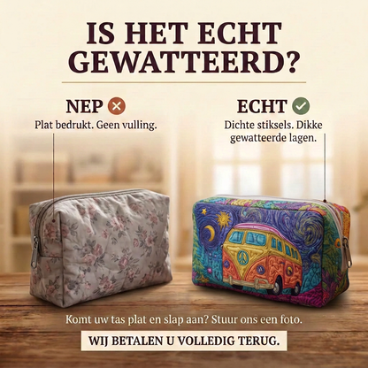 Gewatteerde make-uptas Kosmische Reis