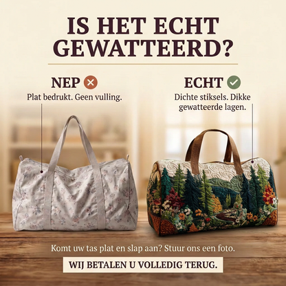 Gewatteerde reistas Hoeder van het Bos
