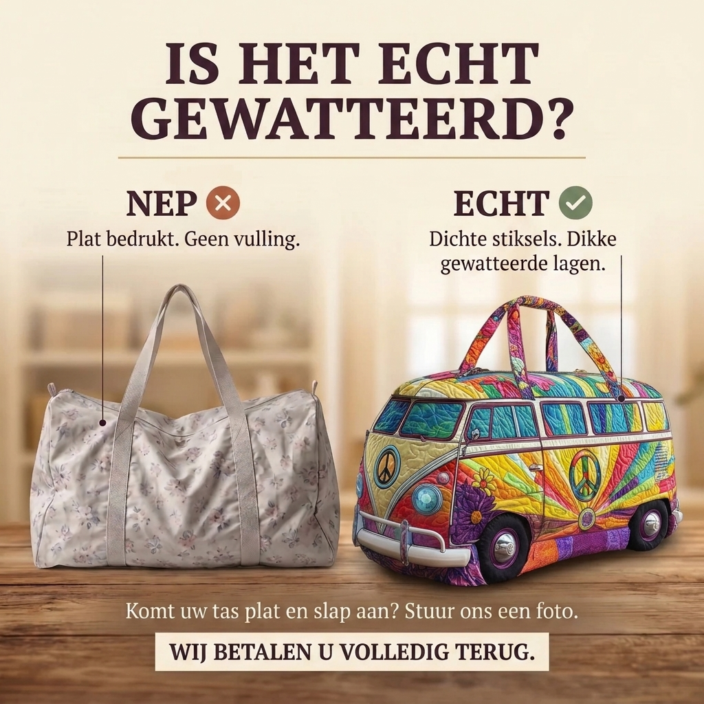 Gewatteerde reistas Echo van Vrijheid