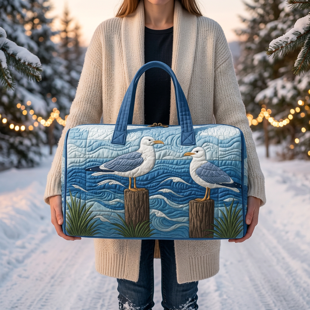 Gewatteerde reistas Vleugels van de Haven