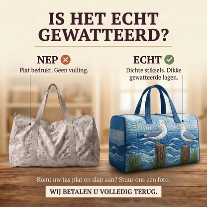 Gewatteerde reistas Vleugels van de Haven