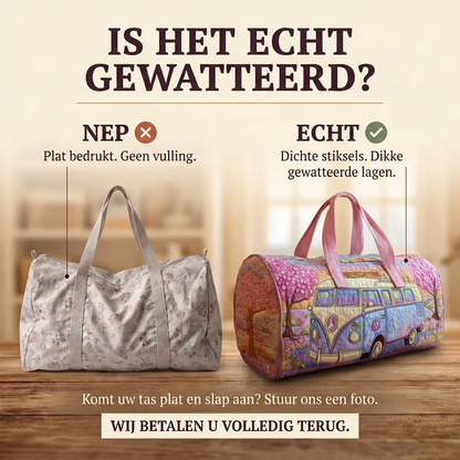 Gewatteerde reistas Reisgevoel