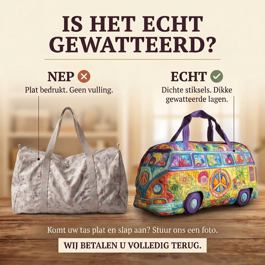 Gewatteerde reistas Nomadencharme