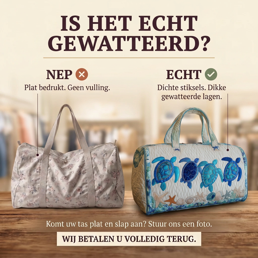 Gewatteerde reistas Zeeschildpad