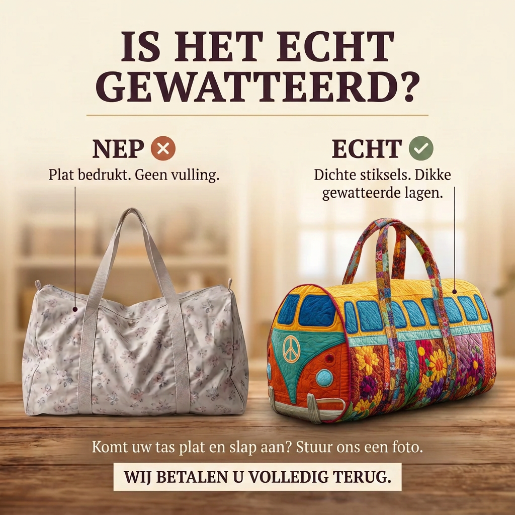 Gewatteerde reistas Vredesbusje