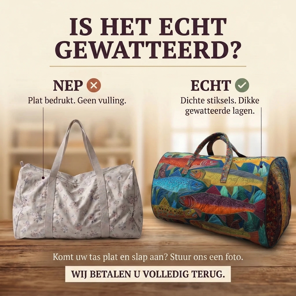 Gewatteerde reistas Rivierloop