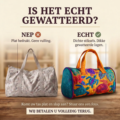 Gewatteerde reistas Schildpaddenfeest