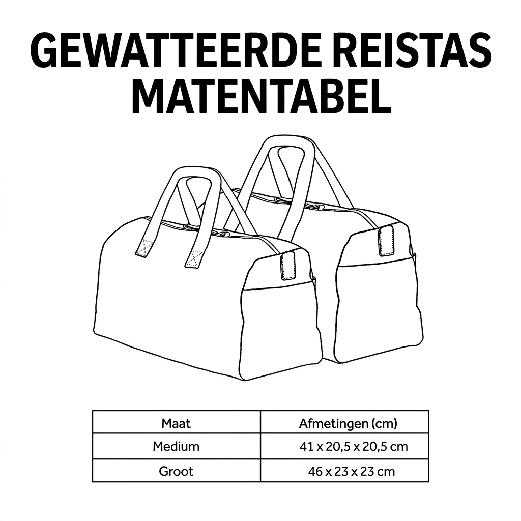 Gewatteerde reistas Kerstcorgi