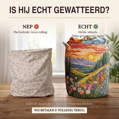 Gewatteerde wasmand Ochtendglorie