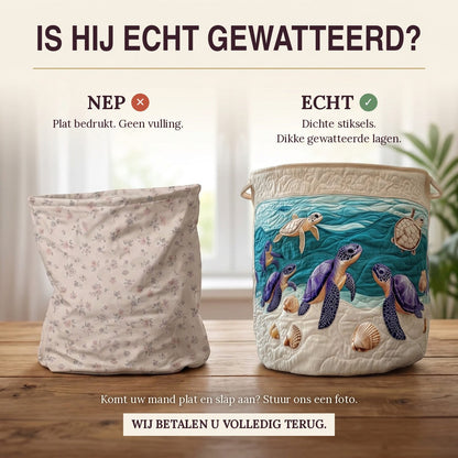 Gewatteerde wasmand Geest van de zee